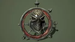 Pirate Rudder Low-poly 3D model