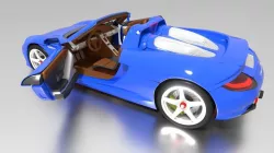 Porsche Carrera GT 3D model