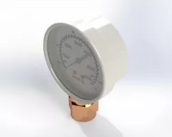 PRESSURE GAUGE INDICATOR 3D model