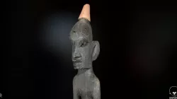Props - Artwork - African Statue 02 -  Low-poly 3D model