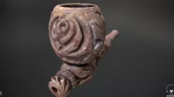 Props - Furniture - Marble Pipe 01 -  Low-poly 3D model