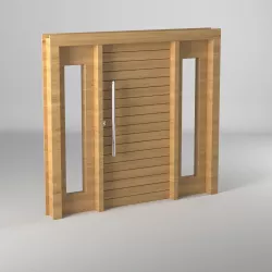 Puerta de entrada residencial - Entrance Residential Door  3D model