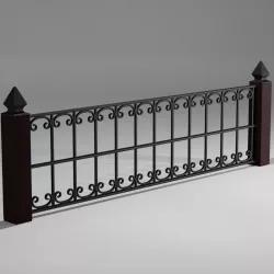 Railing 3D model