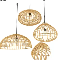 Rattan Lamp Set 1 3D model