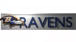 Ravens NFL logo 3D model