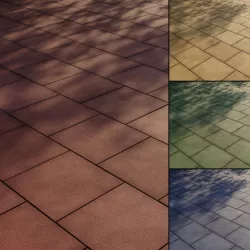 Rubber tile Type 2 Texture