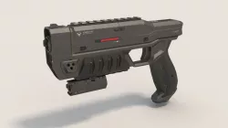 Sci-Fi Blaster 3D model