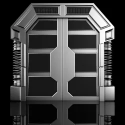 Sci Fi Door 3D model