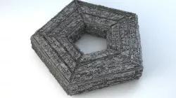 Sci -Fi Shapes - The Pentagon 3D model