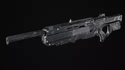 Scifi Rifle Low-poly 3D model