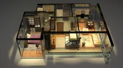 Section Pack Scene 3D model