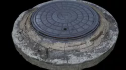 Sewer hatch 3D model