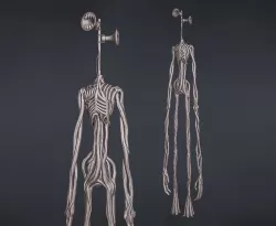 Siren Head SCP 3D model
