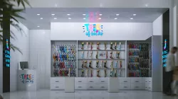SOCKS SHOP SCENE Low-poly 3D model