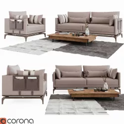 Sofa Alforge 3D model