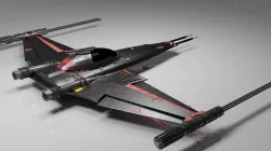 Space Fighter Jet  3D model