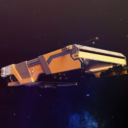 SpaceShip Cargo 3D model