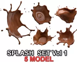 splash 3D model