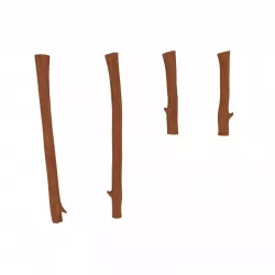 Sticks 3D model
