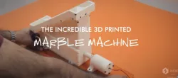 THE 3D PRINTED MARBLE MACHINE