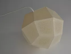 Tom Dixon's Etch Shade inspired Lamp