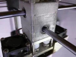 Ultimaker 2 Print head top with integrated m8 / m10 threads