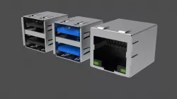 Usb Lan Port 3D model