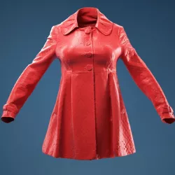 Vintage Jacket 3D model