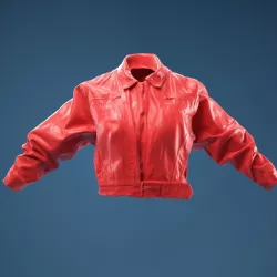 Vintage Jeans Jacket 3D model