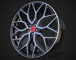 Vossen HF2 Low-poly 3D model