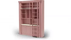 Wall Unit - Home Library 3D model
