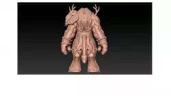 Warcraft monster bull 3D model