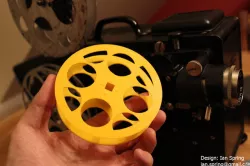 16mm Home Movie Film Reel Holder for European Square Whole Projectors