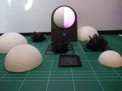 3D printed Lunar Phase Clock
