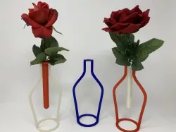 3D Printing Maker Design Lab's Silhouette Vases.