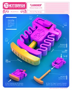  3DK Launcher - 3DKitbash.com - Print & Play