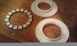 Adafruit Neopixel goggle baffles/holders