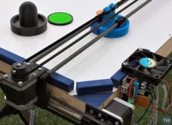 Air Hockey Robot (an OPEN SOURCE 3D printer hack)
