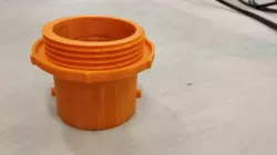 Airtrack pump connector