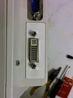 Amiga 1200 DVI trapdoor back plate