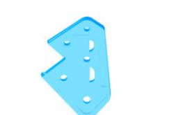 garnish sash bracket inner rh grille compatible with ritz car 3D Models ...