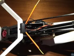 Antenna mount for JR Forza 450 RC Helicopter