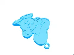 Bimbo logo Keychain