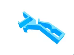 Blind clips for shade blinds valance