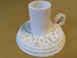 Candle holder with Celtic Knots