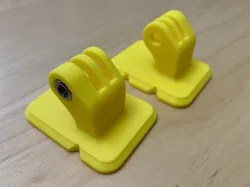 Compact action cam mount for Spider Holster SpiderLight backpack adapter