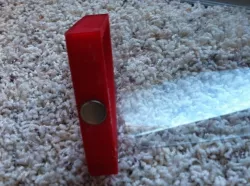 Customizable forced air vent deflector