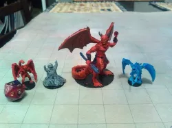 Devil Lord and his Minions