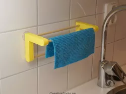 Dishcloth hanger (3D-printable)