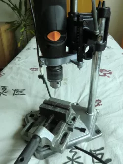 Drill adapter for Dremel drill stand